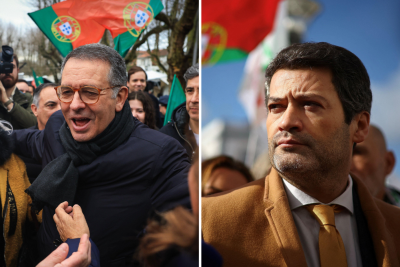 André Ventura, candidato da direita radical e com discurso anti-imigração, passou ao segundo turno em Portugal, com 24% dos votos, no que já é considerada uma grande vitória da direita radical -  (crédito: Getty Images)