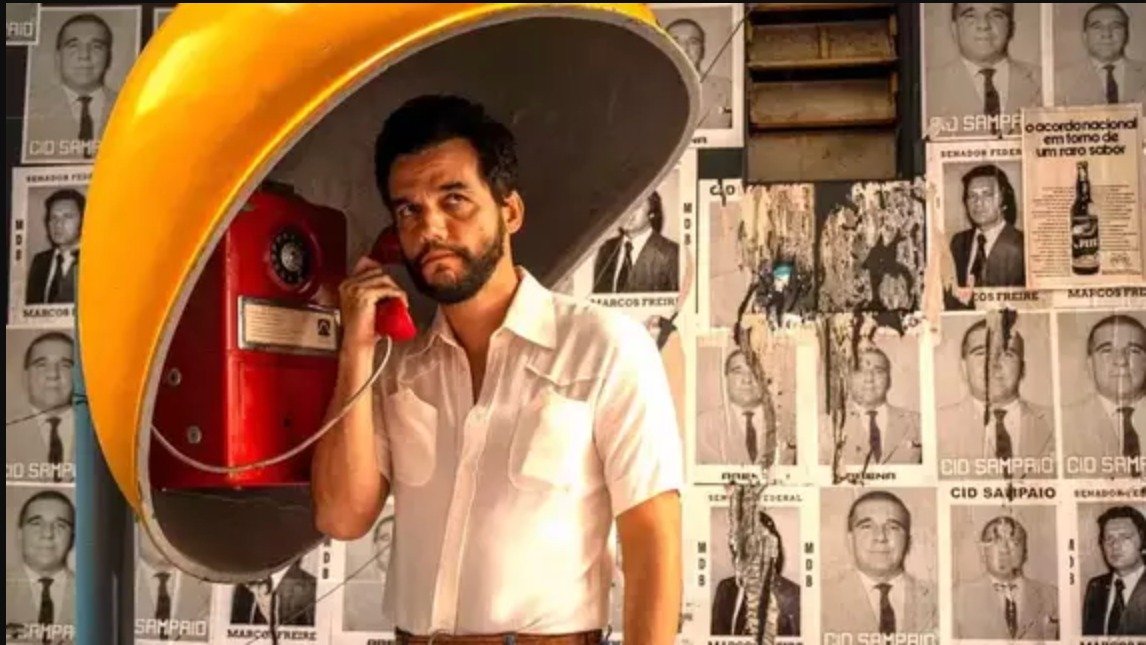 Cena de "O Agente Secreto", um dos maiores sucessos recentes do cinema brasileiro que conquistou p&uacute;blico e cr&iacute;tica -  (crédito: Divulga&ccedil;&atilde;o)