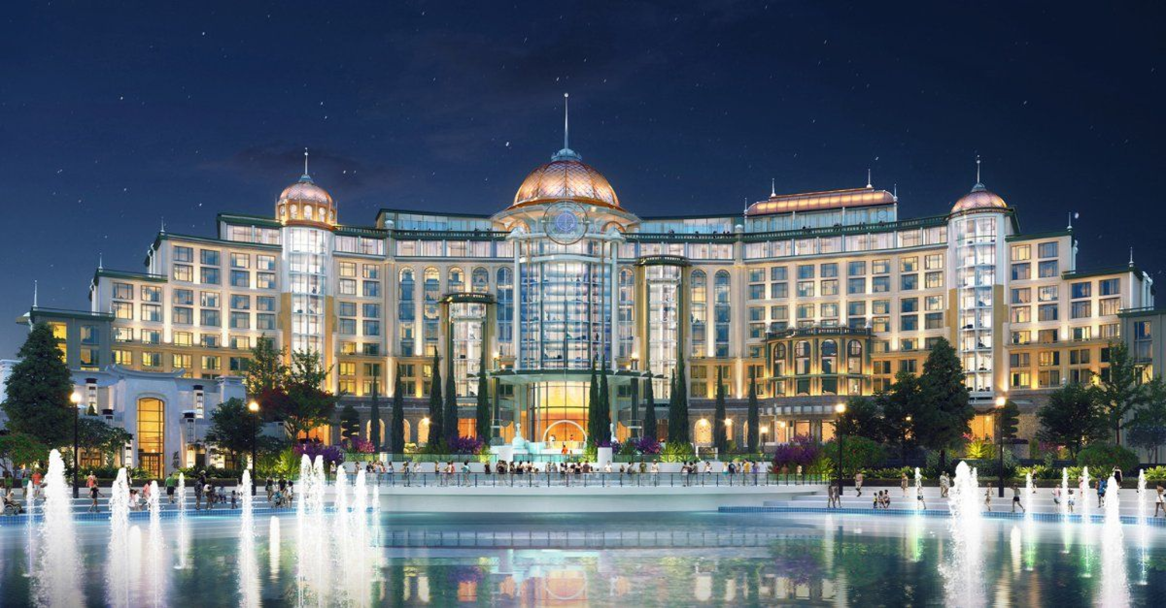  O complexo inclui ainda o hotel Helios, localizado dentro do parque
-Universal Orlando/Divulgação 