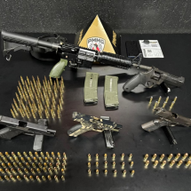 Guerra do tráfico: polícia impede novo confronto de facções rivais em BH - PMMG / Divulgação