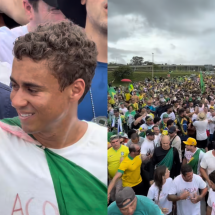 Nikolas encerra caminhada em Brasília neste domingo com ato político - Reprodução/Redes Sociais