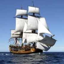 Navio que deu volta ao mundo é achado após 25 séculos - Divulgação/Stephen Schmidt/Museu Marítimo Australiano 