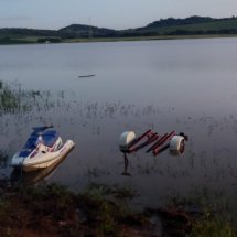 Homem morre e outro é hospitalizado depois de acidente com jet ski em Minas - CBMMG/Divulgação 