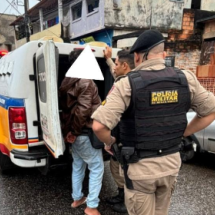 Dois suspeitos conhecidos por roubos em região de BH são presos - PMMG/Reprodução