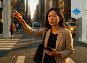 Pessoa esperando um Uber em horário de pico.  -  (crédito: Reprodução Educando Seu Bolso)