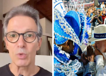 Governador de Minas Gerais, Romeu Zema, critica homenagem a Lula na Sapuca&iacute; -  (crédito: REDES SOCIAIS/REPRODU&Ccedil;&Atilde;O)