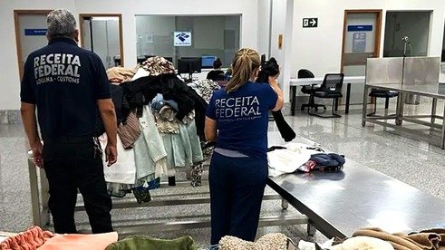 Como funciona a aduana da Receita Federal no aeroporto de Confins - Receita Federal/ Gov.br