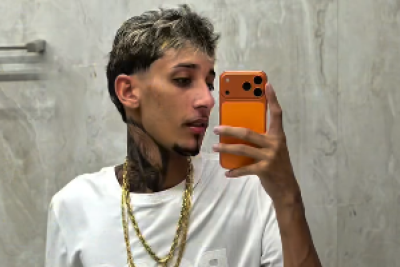 Influenciador 'Drake de BH', como é conhecido, foi preso ao fugir da PM na Região Oeste -  (crédito: Redes Sociais/Reprodução)