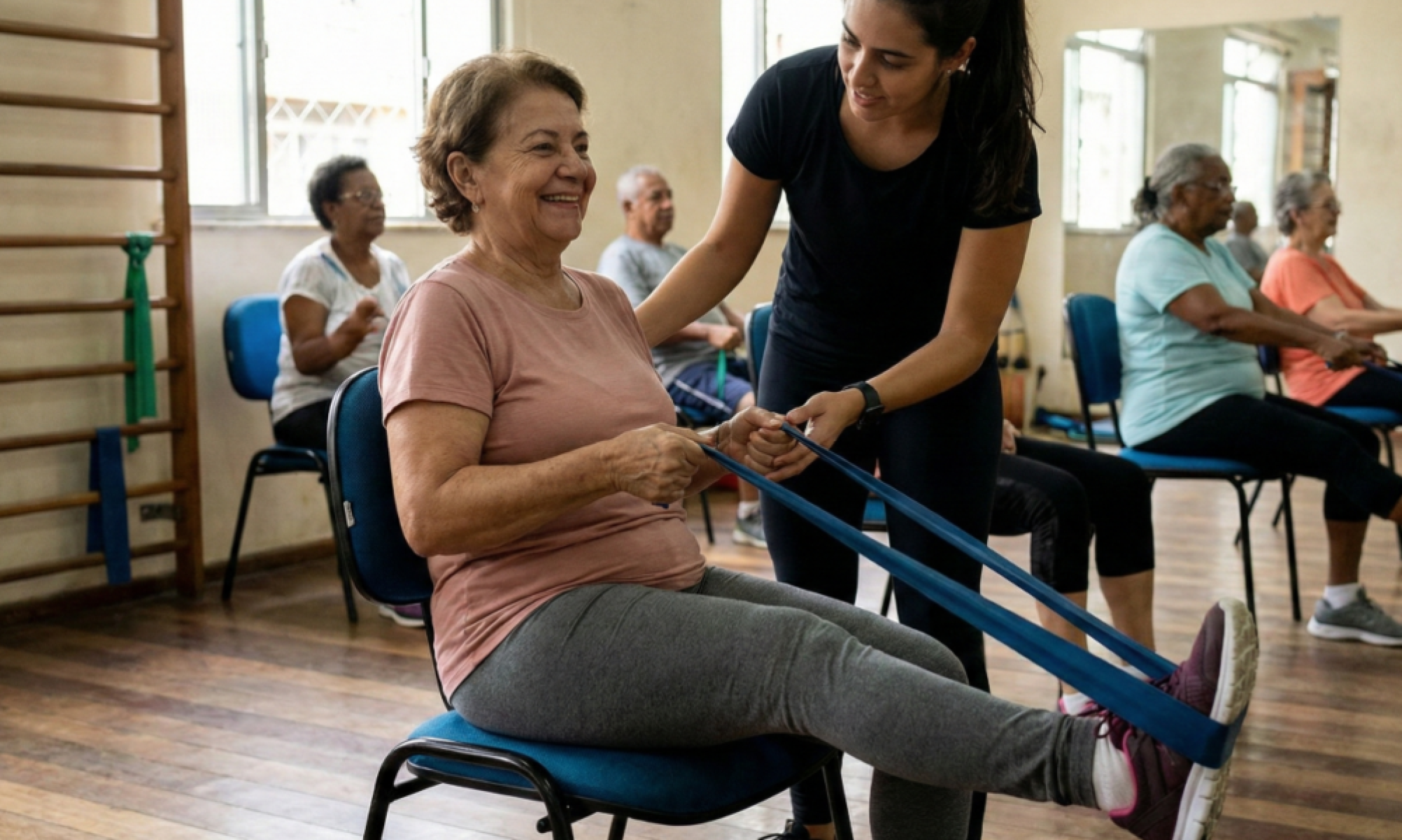 Treino de força após os 60: por que ele muda o corpo mais do que só cardio -  (crédito: Tupi)