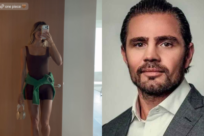 Namorada de Vorcaro postou uma propaganda de roupa de academia horas depois da prisão do banqueiro -  (crédito: Reprodução)