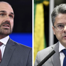 Eduardo Bolsonaro chama Alessandro Vieira de 'cínico e dissimulado' - AGENCIA SENADO