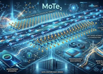 A descoberta abre caminho para processadores que não esquentam, baterias
mais duráveis, redes elétricas mais eficientes e até computadores quânticos
mais estáveis -  (crédito: Gemini)