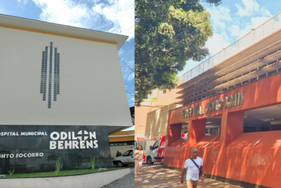 A mãe foi socorrida ao Hospital Metropolitano Odilon Behrens e o amigo do alvo ao Hospital João XXIII -  (crédito: Arquivo EM)