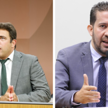 Caporezzo pede cassação de André Janones por debochar de Bolsonaro - ALMG/REPRODUÇÃO; CAMARA/REPRODUÇÃO