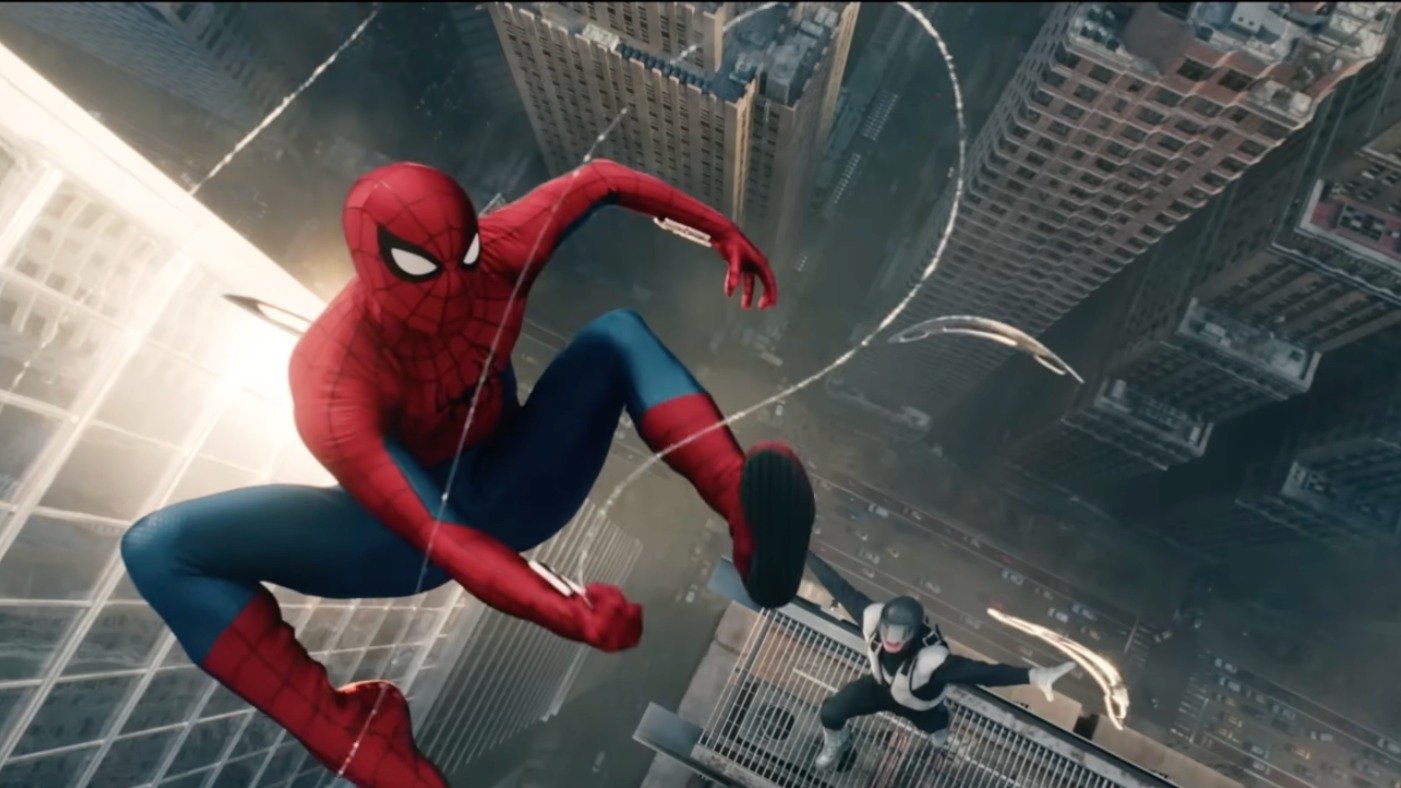Cenas de a&ccedil;&atilde;o do trailer de 'Homem-Aranha: Um Novo Dia' mostram o her&oacute;i em confronto contra uma nova figura misteriosa em Nova York. -  (crédito: Sony/Divulga&ccedil;&atilde;o)