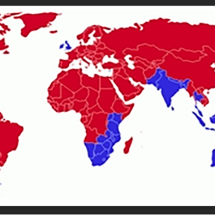 Países com “mão inglesa” fora do Reino Unido - Benjamin D. Esham Domínio Público