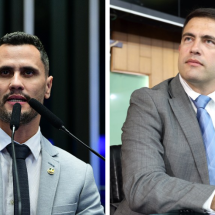 Caporezzo tem 'portas abertas' para disputar Senado pelo Republicanos - SENADO/REPRODUÇÃO; DIVULGAÇÃO