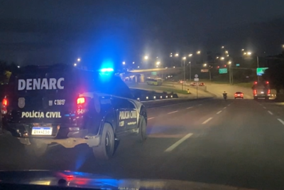 A ação, na manhã desta terça-feira (24), contou com a participação de cerca de 30 policiais civis -  (crédito: PCMG/Reprodução)