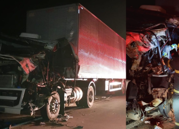 Segundo os bombeiros, a vítima estava consciente durante o resgate, mas apresentava amputação traumática em um dos membros inferiores -  (crédito: Corpo de Bombeiros/Reprodução)