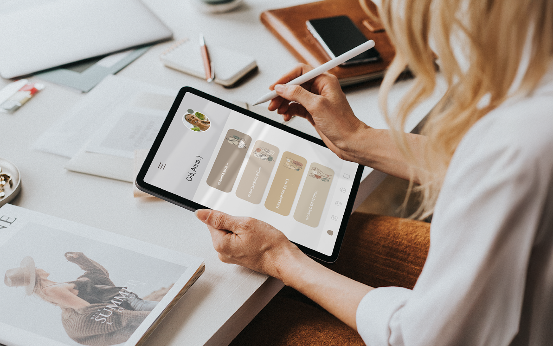 Planner digital aposta em autoconhecimento - DINO