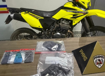 Suspeito planejou o crime e tinha um relacionamento recente com a jovem   -  (crédito: PMMG/Reprodução)