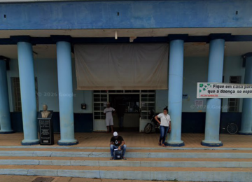 A Justiça afastou a direção do hospital por suspeita de irregularidades -  (crédito: Google Street View/Reprodução)