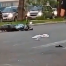 Acidente entre carro e moto deixa duas mulheres mortas em Contagem - Redes Sociais/Reprodução