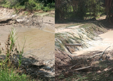 Até o momento, não há registro de vítimas nem risco iminente à população -  (crédito: Corpo de Bombeiros/Reprodução)