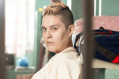 Letícia Rodrigues deixa papel de Sandrão na segunda temporada de 'Tremembé'; personagem foi inspirada na ex-detenta Sandra Regina. -  (crédito: Prime Video/Divulgação)