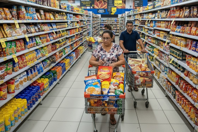 Jogos &agrave; noite e temperatura mais baixa influenciaram o comportamento do consumidor -  (crédito: Estado de Minas/ Imagem gerada por IA)