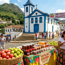 A doçura mais antiga e carinhosa de Ouro Preto te espera - Imagem gerada por IA