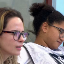 'Coração partido': Ana Paula e Milena engatam modo adversárias no BBB 26 - Globo/Reprodução