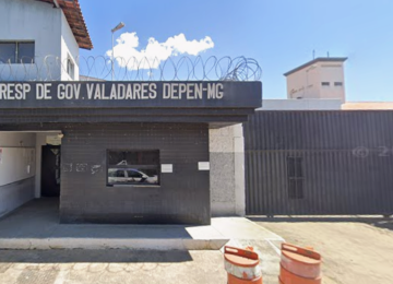 O suspeito, de 48 anos, afirmou que matou o colega de cela por enforcamento devido ao um furto de uma motocicleta há seis anos -  (crédito: Google Street View/Reprodução)