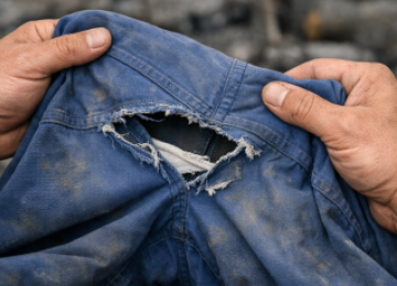 Justiça de Minas Gerais condena empresa que obrigou trabalhar a cumprir dia de serviço com calça rasgada -  (crédito: TRT-MG)