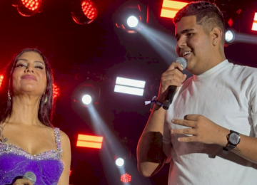 Dougllas Fernanddo prestigia gravação de 'Elas com Elas' em Pernambuco -  (crédito: Divulgação)