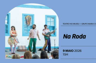 Grupo Maria Cutia encena 'Na Roda', espet&aacute;culo que une teatro de rua e palha&ccedil;aria com intera&ccedil;&atilde;o, no SESI Museu de Artes e Of&iacute;cios -  (crédito: Divulga&ccedil;&atilde;o)