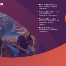PAM Saint-Gobain apresenta soluções no Water Loss - DINO