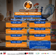 Taubaté recebe Festival de Cerâmica e Arte Figureira - DINO