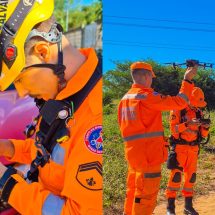 MG: homem desaparecido há 5 dias é achado morto com auxílio de drone - Corpo de Bombeiros/Reprodução