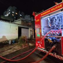 Imóvel onde animais morreram em incêndio é interditado em BH - Corpo de Bombeiros/Reprodução