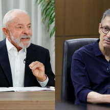 Pesquisa Quaest: 2º turno tem Lula com 44% e Zema com 37% - Ricardo Stuckert/PR e Gil Leonardi/Imprensa MG