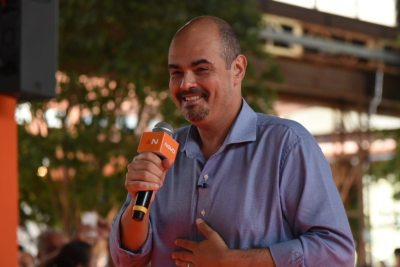 Governador comparou cenário nacional a Minas em 2018 e defendeu Romeu Zema como alternativa para a Presidência -  (crédito: Gladyston Rodrigues/EM/D.A Press)