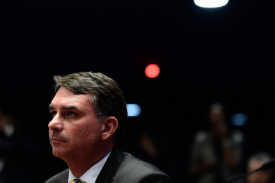 Flávio lidera rejeição e temor de vitória, aponta Atlas
 -  (crédito: Saulo Cruz/Agência Senado)
