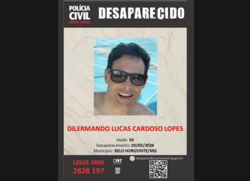 O corpo do servidor da PBH foi localizado por volta das 18h35, na Rua Ceará -  (crédito: PCMG/Reprodução)