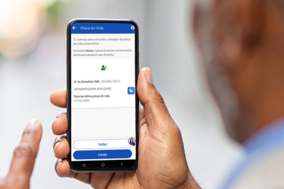 Benefici&aacute;rios do INSS podem realizar a prova de vida de forma digital, agilizando o processo via aplicativo. -  (crédito: Portal gov.br/ Divulga&ccedil;&atilde;o oficial)