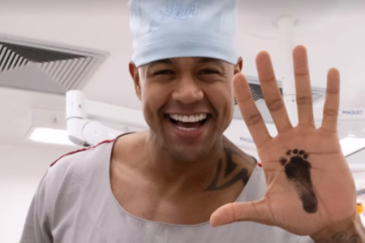 A família de Léo Santana e Lore Improta aumentou. O casal anunciou nesta terça-feira (26/5) o nascimento de Levi, segundo filho dos dois. -  (crédito: Redes Sociais/Reprodução)