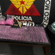BH: homem é preso com mais de mil pinos de cocaína - PMMG/Reprodução