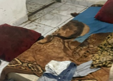 Suspeita confessa ter colocado fogo em homem após discussão no Alto Paranaíba -  (crédito: PMMG/Reprodução)