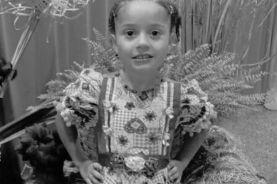 Isadora Fernandes Pereira dos Santos, de 6 anos, morreu ao ser baleada na cabeça -  (crédito: Redes Sociais/Reprodução)