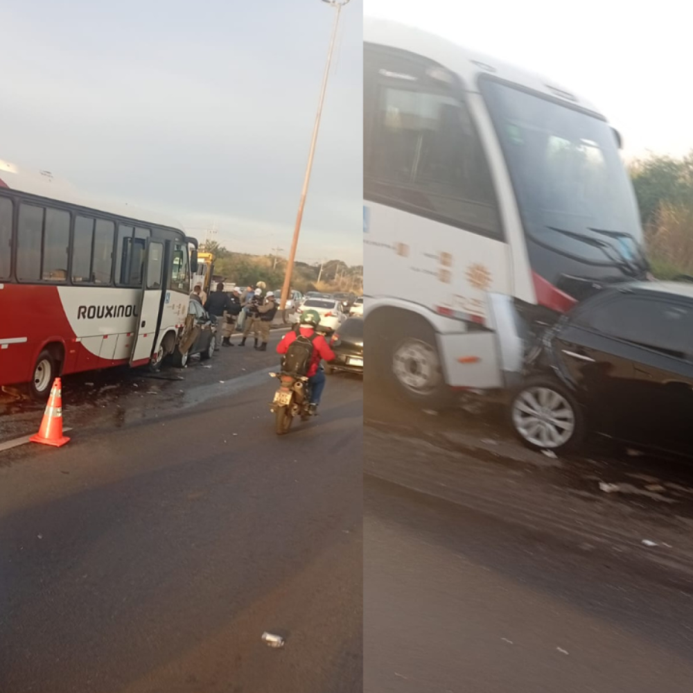 Engavetamento no Anel Rodoviário complica trânsito nesta quarta em BH